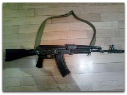 Резиновый автомат Калашникова АК-74М